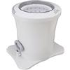 Phefop Macchina di Disidratazione Manuale, Essiccatore per Indumenti in ABS, Centrifuga per Lavatrice da 2500 Giri/min, Rimozione Rapida dell'acqua per Piccoli Carichi in Dormitorio e Uso Domestico