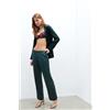 Intimissimi Pantalone Lungo In Seta Verde