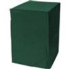 Generic Copertura per mobili da esterno in tessuto Oxford 210D, impermeabile, resistente ai raggi UV, grande, impilabile, protezione per sedie, patio, giardino, barbecue, barbecue, colore verde, 68 x 68 x 72
