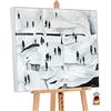 YS Quadro Dipinto a Mano Acrilici Freschezza | Immagine Dipinta a Mano | Pittura | Quadri Moderni su Tela M.Julinski 100x100 cm
