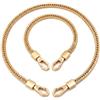 BEELUKY Catena per Borsa a Tracolla da Donna, 60/120 cm, 2 Pezzi | Catena Borsa in Metallo Catene per Borse Uncinetto con Fibbia per Borse Fai da Te Portafoglio Borse, Oro