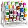 Generico Organizer per Bobine Girevole 60 Fori Antigroviglio | Supporto Rotante Bobine per Casa, Studio, Appassionati di Artigianato, Amanti del Fai da Te, Principianti