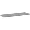 Générique Pannelli per libreria, 4 pezzi, grigio cemento, 60 x 20 x 1,5 cm, truciolato