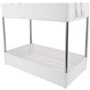 Levemolo Scaffale Portaoggetti Da Cucina Scaffale Da Bagno Multistrato Organizer Per Spezie e Oggetti Realizzato in Materiale Antiruggine Adatto Per Bottiglie Tubetti e Vasi