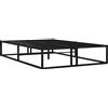 Generico Giroletto Nero in Metallo 120x200 cm,Nero,17.45kg,324787