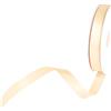 Doni Bomboniere Nastro Doppio Raso 25mm X 50 Metri per Confezionare Bomboneire Matrimonio Cresima Comunione Laurea Regali Compleanno Natale Decorazioni (25 mm - Pesco)