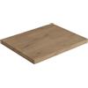 lavita Pannello per mobili Noce 605 x 470 | Resistenza all'umidità | Pannello di mobili di alta qualità per il bagno | Materiale: laminato decorativo e protettivo, spessore 38 mm | Colore: rovere