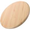 Generico Sgabello Cucina Legno Ricambio Seduta Rotonda per Bar Ristorante Facile da Pulire e Sostituire per Tavoli e Sedie da Pranzo Copertura Superficie in Legno Naturale