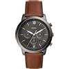 Fossil FS5512 Neutra Men's Gunmetal/Brown Watch