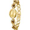 CIVO Orologio Donna Piccolo Elegante: Oro Argento Quadrante Vintage Ovale | Analogico Acciaio Inossidabile Orologi Perfetto per Donne con Polso Fino - Regalo per Donne Compleanno Anniversario Nozze
