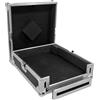 Plugger Flight Case Professionale per Mixer DJ 4 Vie Pioneer DJ DJM A9. Flight-Case in multistrato nero 9 mm, angoli in alluminio, schiuma ad alta densità.