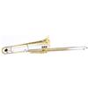 Roy Benson Bb valve trombone VT-227 (campana in ottone Premium da 8, tubo principale e archetto in alpacca, 3 valvole in acciaio inox, strumento di punta per musicisti professionisti)