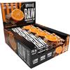 Warrior Raw Barretta Proteica Avena 12 x 75 g - Cioccolato e Arancia 12 barrette, ricca di fibre, avena e proteine, snack o pre-allenamento, vegetariana