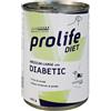 Prolife Veterinary Formula Prolife Diet Diabetic per Cani - 400 g, Singola