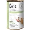 Brit Care Veterinary Diet Brit Veterinary Diet Diabetes Agnello e Piselli Umido per Cani - 400 g, Singola