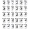 SG Store 30 Dadi Cilindrici Con Intaglio M6x14x10mm 100514 Compatibile con IKEA HEMNES HASSELVIKA Mobili