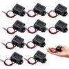 VETOLAKA 10 Pezzi Buzzer Elettronico 12V: Mini Pin 12V DC 20mA Allarme Summer 12V, Alta Pressione Sonora 70dB, Buzzer Allarme Piezo per Flash Warner Radar