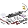 Generic Set di 6 penne rotanti di precisione senza fili, incisore regolabile con display a LED, direzione di retromarcia in avanti, accessori ricaricabili di tipo C, per incisione, lucidatura, fai da te