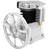 aefxNika Testa pompa compressore d'aria 2065-420L, 2 cilindri, 960 giri/min, volume di aspirazione 420 l/min, pressione di esercizio 8 bar, 10 bar max. - Compressore a pistone lubrificato ad olio per industria