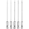 QUARKZMAN H1.27-H3.0 Punte Cacciavite Esagonale Piatta 1.27/1.5/2.0/2.5/3.0mm Punta Magnetiche Tip 4 (100mm) Attacco 1/4 Inserti Avvitatore Trapano Metrica per Testa Esagonale