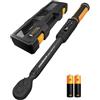 Uharbour Chiave dinamometrica digitale 3/8, gamma 100 ft-lbs./6,8-135 Nm, chiave dinamometrica elettrica con cricchetto a doppia direzione, precisione ± 2% con vibrazione, cicalino e allarme LED
