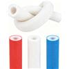Generic Tubo Isolante Isolamento Tubi PE Schiuma 16/20/25/32mm 7mm 1,5m | Guaina isolante flessibile per tubi dell'acqua calda e fredda, condizionatori , protegge dal gelo e condensa(Bianco,ID16mm)