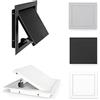 FCZVWPR 15x15 Cm, 25x30 Cm, 45x60 Cm, Sportello Di Ispezione In Metallo, Pannello Di Accesso Con Apertura A Pressione Magnetica, For Impianti Idraulici/elettrici.(White,45x60cm)