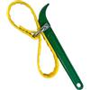 NINMORTH Chiave a cinghia, filtri dell'olio e tubi di dimensioni regolabili, motivo a spirale antiscivolo, impugnatura comoda (22,9 cm)