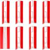 QUARKZMAN 8 Pezzi Cerniere In Acrilico, 100x42mm Cerniere Autoadesive Trasparenti Invisibili Con Alberi In Acrilico, Cerniera A Pianoforte Continua Trasparente 275° Per Mobili Fai Da
