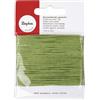RAYHER 5169111 Cordoncino di cotone cerato, verde chiaro, 1 mm, carta SB 20 m