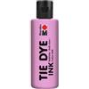Marabu TIE DYE INK 17300004227 - Colore batik rosa pastello, 80 ml a base d'acqua, vegano, per tessuti chiari, fino al 20% di fibre sintetiche
