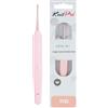 KnitPro Uncinetto Vybe in alluminio con impugnatura gommata - 2,25 mm