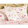 Paoletti Riva Honeypotlane Bianco Cuscino Shams, Singles, Cotone