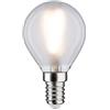 Paulmann 28629 Lampadina LED filamento a goccia 3 Watt lampadina classica opaco 2700 K bianco caldo E14