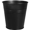Rayher 25193576 Casseruola metallo, 1,5cm ø, 11cm, fondo ø 7,5cm, nero
