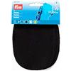 Prym - Toppe in Velluto a Coste, termoadesive, Nero, 2pezzi