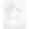 Rayher 36050000 - Stampo a forma di stella, diametro 11 cm, profondità 3,5 cm