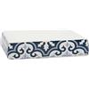 MSV Portasapone in Ceramica AMADORA Blu e Bianco