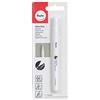 Rayher Colla stick, punta tonda, 1-1,5 mm, per un'applicazione fine, colla stick con colla liquida, 30236000