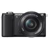 Sony Fotocamera digitale mirrorless Sony Alpha a5000 con obiettivo nero -2674...