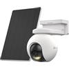 EZVIZ 8MP Telecamera WiFi Senza Fili per Esterni con Pannello Solare da 5W, Rile