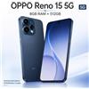 OPPO Reno15 5G Smartphone 8GB RAM 512GB Dual SIM NFC AMOLED Nero