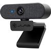 JLab Epic Cam USB Webcam Autofocus Nero PC Portatile Desktop Streaming Video
