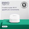 Eero Router wi-fi mesh eero 6+ | Ethernet 1,0 Gbps | Fino a 140 m² | Connessione di