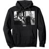 Scarface Tony Montana Seduto Ritratto Logo Felpa con Cappuccio