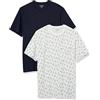 Amazon Essentials Uomo T-Shirt Girocollo con Tasca a Maniche Corte