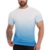 MEETWEE Rash Guards Uomo, Manica Corta Maglietta Sportiva Maglia Protettiva Anti UV Magliette Sportive T-Shirt Short Sleeve Piscina Running, Protezione Solare UPF 50+