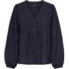 ONLY Onlnova Life Vis L/S Ebba Top Donna