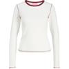 JACK & JONES Jxbarbara STR LS Contrast Tee Jrs Donna