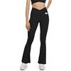 HEGALY Leggings Premaman Svasati sopra la Pancia, Pantaloni Casual da Yoga per Gravidanza con Tasche Morbidi e burrosi